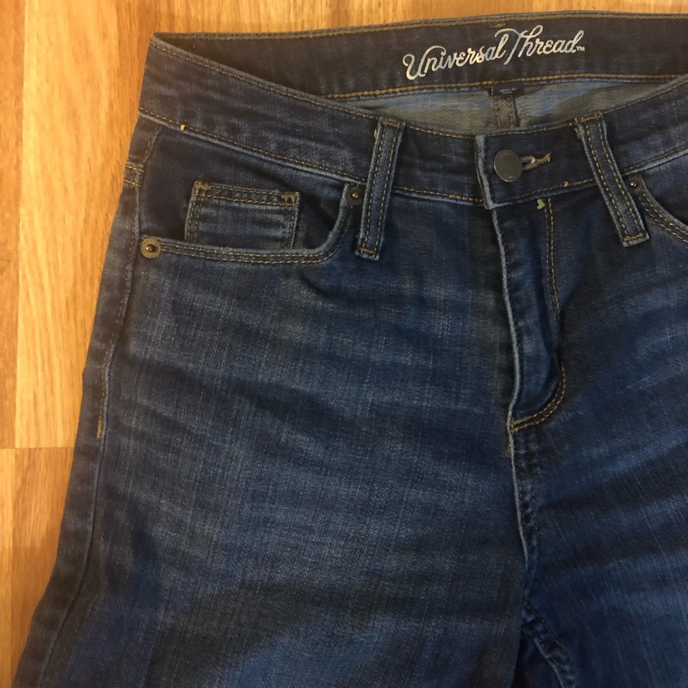 Universal Thread wide leg cropped jean